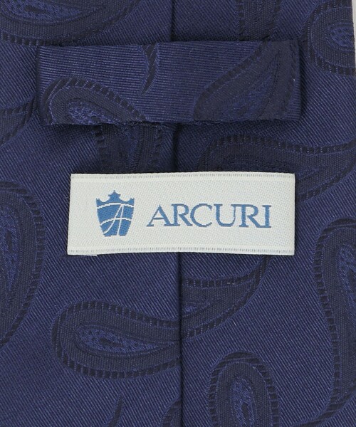 UNITED ARROWS(ユナイテッドアローズ)の「<ARCURI>ペイズリー ジャガード ネクタイ(ネクタイ・メンズ・ダークブラウン/ネイビー・FREE)」の8枚目の写真