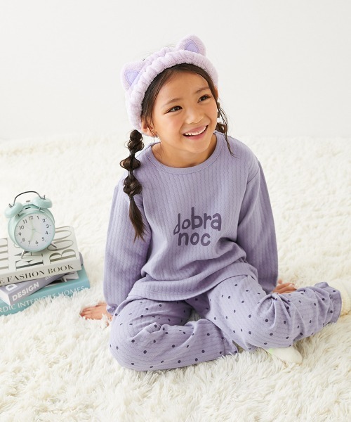 devirock（デビロック）の「ガールズ やわらかキルト パジャマ（ルームウェア/パジャマ・キッズ・グリーン系その他2/ピンク系その他3/ベージュ系その他/ベージュ系その他2/ピンク系その他2/グリーン系その他/ブルー系その他/ピンク系その他4/ピンク系その他/ブルー系その他2/グレー系その他・120cm/150cm/140cm/130cm/110cm/100cm/160cm）」の17枚目の写真