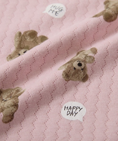 devirock（デビロック）の「ガールズ やわらかキルト パジャマ（ルームウェア/パジャマ・キッズ・グリーン系その他2/ピンク系その他3/ベージュ系その他/ベージュ系その他2/ピンク系その他2/グリーン系その他/ブルー系その他/ピンク系その他4/ピンク系その他/ブルー系その他2/グレー系その他・120cm/150cm/140cm/130cm/110cm/100cm/160cm）」の22枚目の写真