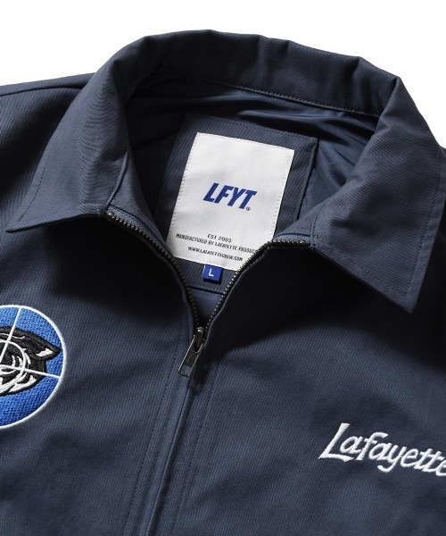 LFYT(エルエフワイティー)の「LFYT ラファイエット【Lafayette】- レーシング パッチ ジャケット【RACING PATCH WORK JACKET LA251002】(ブルゾン・メンズ・ネイビー/ブラック・XXL/XL/M/L)」の18枚目の写真