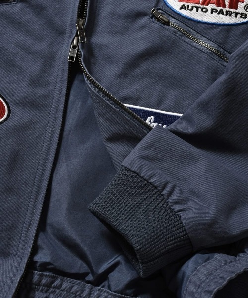 LFYT(エルエフワイティー)の「LFYT ラファイエット【Lafayette】- レーシング パッチ ジャケット【RACING PATCH WORK JACKET LA251002】(ブルゾン・メンズ・ネイビー/ブラック・XXL/XL/M/L)」の17枚目の写真