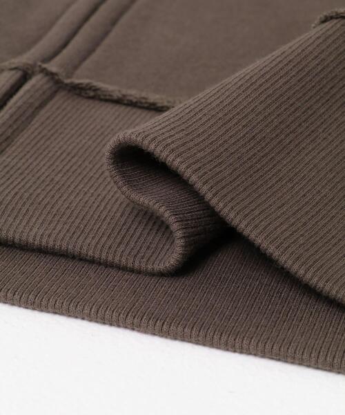 SENSE OF PLACE by URBAN RESEARCH（センスオブプレイスバイアーバンリサーチ）の「『別注』Champion×SENSE OF PLACE　ジップパーカー（パーカー・レディース・ブラウン/グリーン/オートミール・ONE）」の21枚目の写真