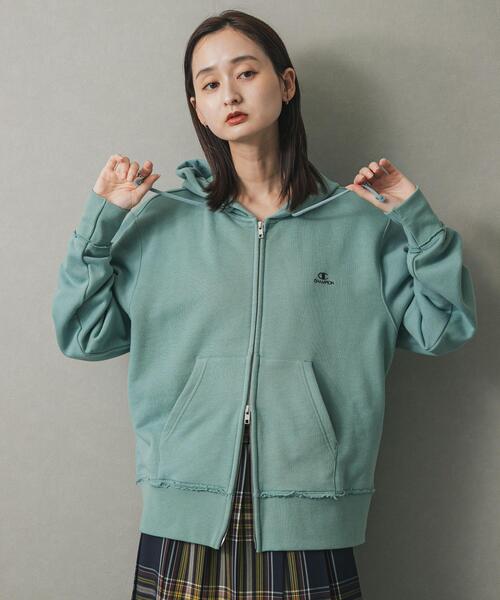 セール】『別注』Champion×SENSE OF PLACE ジップパーカー（パーカー