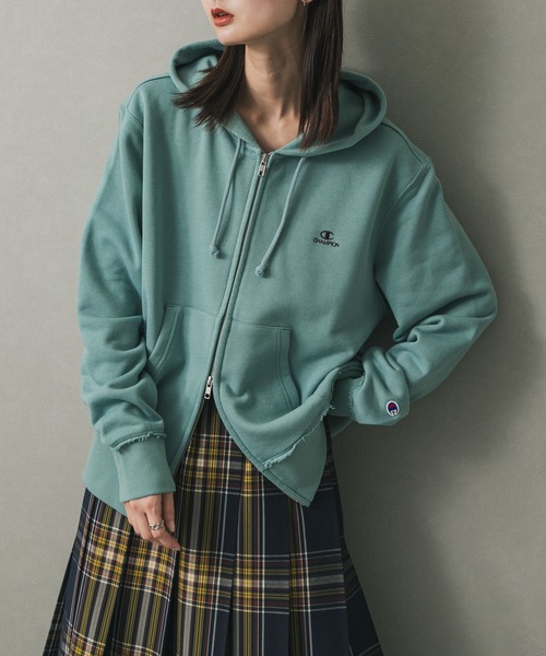 セール】『別注』Champion×SENSE OF PLACE ジップパーカー（パーカー