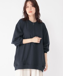 studio CLIP | ハーフジップスウェットプルオーバー(スウェット)