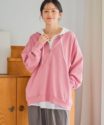 ハーフジップ」に該当するピンク/桃色系のファッション通販 - ZOZOTOWN