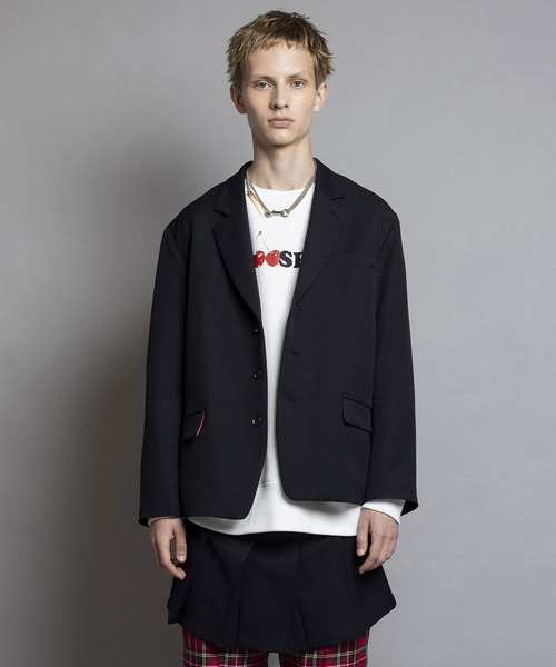 MILKBOY（ミルクボーイ）の「PLEATS ジャケット（テーラードジャケット・メンズ・A/B・FREE）」の2枚目の写真