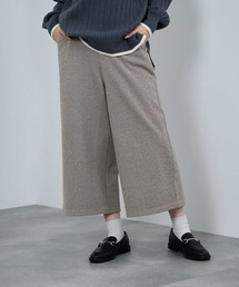 NAVY（ネイビー）の「nAvy ニットワイドクロップドパンツ（その他パンツ）」