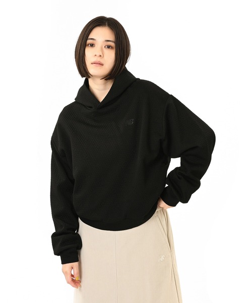 セール】キルトジャガードフーディー（パーカー）｜New Balance