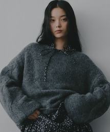 A part by | モヘアケーブルニットプルオーバー(ニット/セーター)