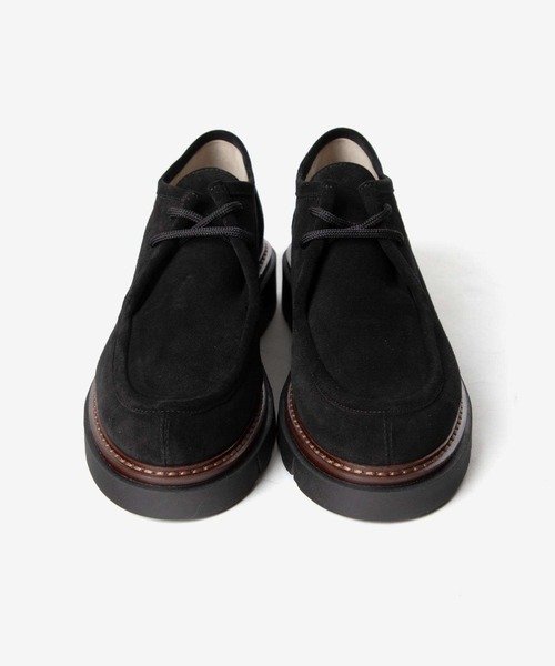 CORSO ROMA,9(コルソローマ)の「CORSO ROMA 9 OLGA 381 SUEDE Tyrolean shoes コルソローマ オルガ チロリアン スエードシューズ モカシン(モカシン/デッキシューズ・レディース・ブラック/サンドベージュ・37/39/38/36)」の7枚目の写真
