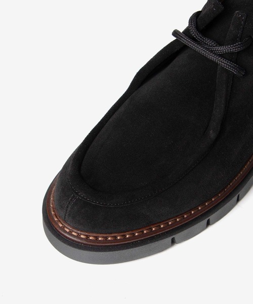 CORSO ROMA,9(コルソローマ)の「CORSO ROMA 9 OLGA 381 SUEDE Tyrolean shoes コルソローマ オルガ チロリアン スエードシューズ モカシン(モカシン/デッキシューズ・レディース・ブラック/サンドベージュ・37/39/38/36)」の10枚目の写真