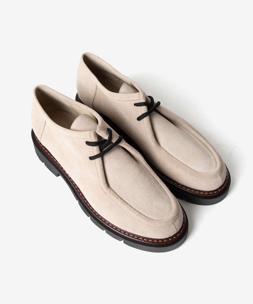 CORSO ROMA,9(コルソローマ)の「CORSO ROMA 9 OLGA 381 SUEDE Tyrolean shoes コルソローマ オルガ チロリアン スエードシューズ モカシン(モカシン/デッキシューズ・レディース・ブラック/サンドベージュ・37/39/38/36)」の13枚目の写真