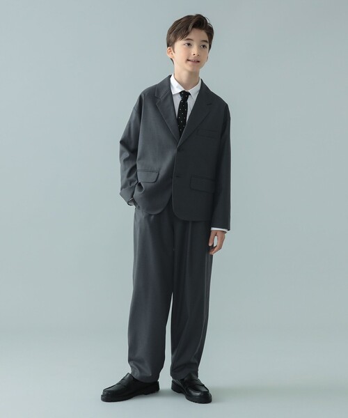 こどもビームス　ゆるセットアップ　150 セレモニー ゆる セットアップ 2025（ジュニアサイズ：150～170cm