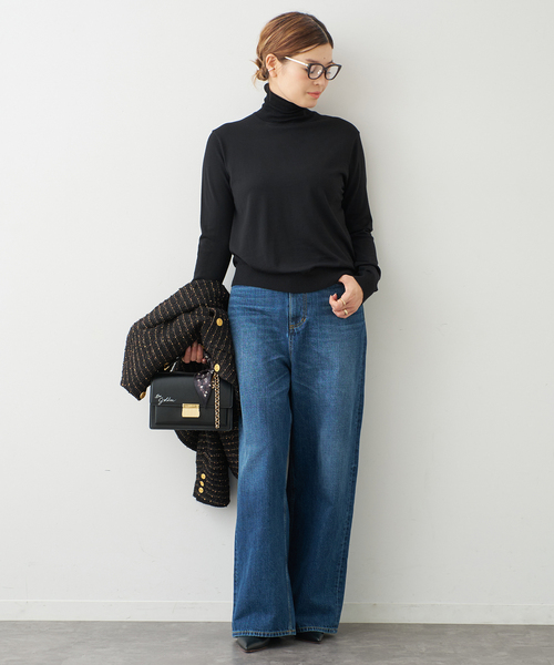 FF30 TODAY タートルネック プルオーバー（ニット/セーター