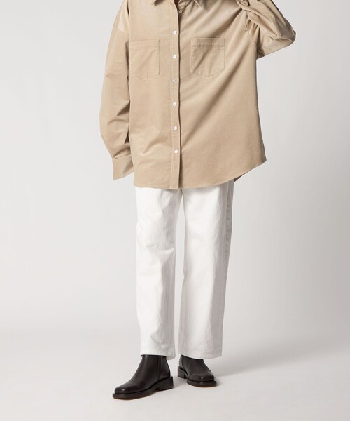 ODETTE E ODILE（オデットエオディール）の「スクエアマニッシュ ショートブーツ35↑（ブーツ・レディース・ブラック/ダークブラウン・22cm/22.5cm/23cm/23.5cm/24cm/24.5cm/25cm）」の6枚目の写真