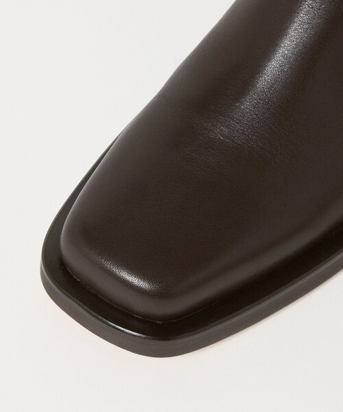 ODETTE E ODILE（オデットエオディール）の「スクエアマニッシュ ショートブーツ35↑（ブーツ・レディース・ブラック/ダークブラウン・22cm/22.5cm/23cm/23.5cm/24cm/24.5cm/25cm）」の19枚目の写真