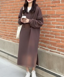フード付きワンピース