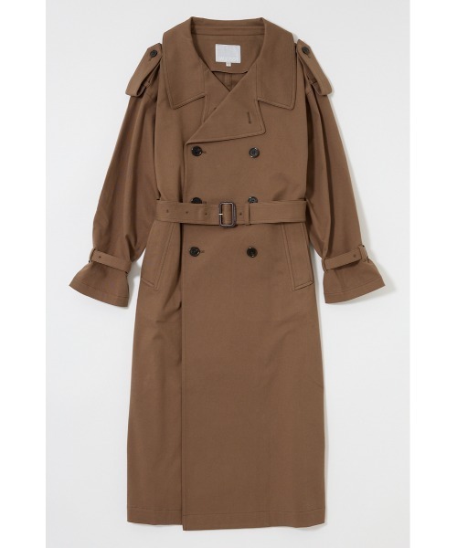 MOUSSY（マウジー）の「OVER トレンチコート（トレンチコート・レディース・ブラウン・FREE）」の15枚目の写真