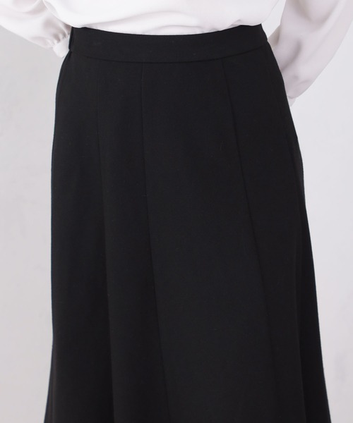 GALLORIA(ギャローリア)の「【キレメクスカート】ハギフレアスカート(スカート・レディース・チャコールグレー/ブラック/グレー/ライトパープル・M/LL/L/S)」の14枚目の写真