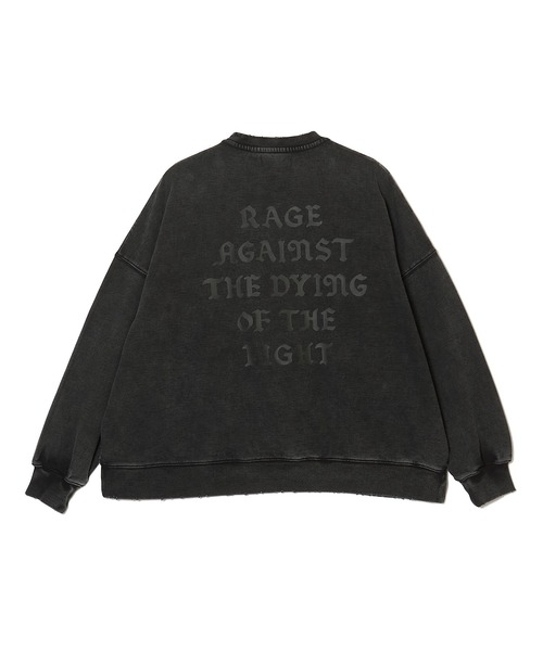 MSML(エムエスエムエル)の「GARMENT DYE WIDE CREWNECK SWEAT(スウェット・メンズ・ネイビー/オートミール/ブラック・M/L)」の5枚目の写真