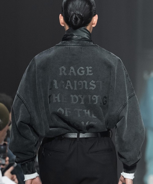MSML(エムエスエムエル)の「GARMENT DYE WIDE CREWNECK SWEAT(スウェット・メンズ・ネイビー/オートミール/ブラック・M/L)」の7枚目の写真