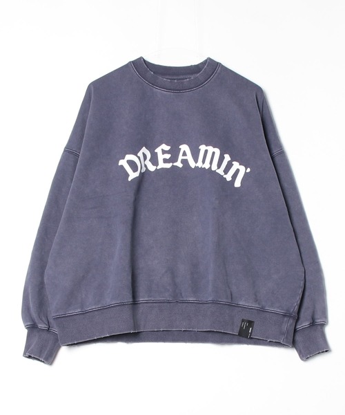 MSML(エムエスエムエル)の「GARMENT DYE WIDE CREWNECK SWEAT(スウェット・メンズ・ネイビー/オートミール/ブラック・M/L)」の14枚目の写真