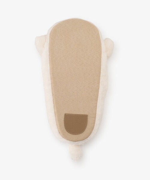 Afternoon Tea(アフタヌーンティー)の「ルームシューズ/てらおかなつみ(ルームシューズ/スリッパ・レディース・ホワイト・ONE SIZE)」の6枚目の写真