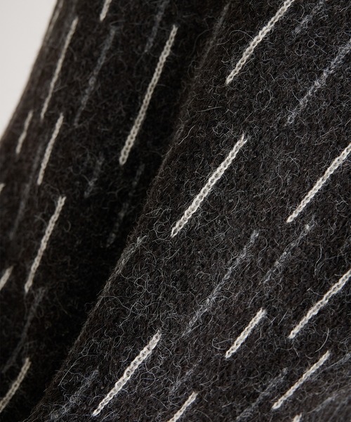 MARKAWARE/マーカウェア】RAIN DROP PATTERN JUMPER（ニット/セーター