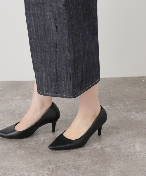 KURO(クロ)の「KURO WIDE SPREAD CROPPED SHORTS 964194:デニムショートパンツ(デニムパンツ・レディース・ネイビー・MEDIUM)」の12枚目の写真