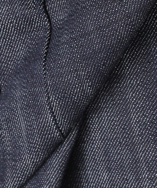 KURO(クロ)の「KURO WIDE SPREAD CROPPED SHORTS 964194:デニムショートパンツ(デニムパンツ・レディース・ネイビー・MEDIUM)」の18枚目の写真