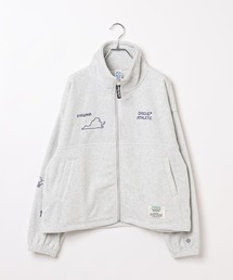 LEPSIM(レプシィム)の【DISCUS/ディスカス】刺繍ZIPプルオーバー 595483(その他トップス)