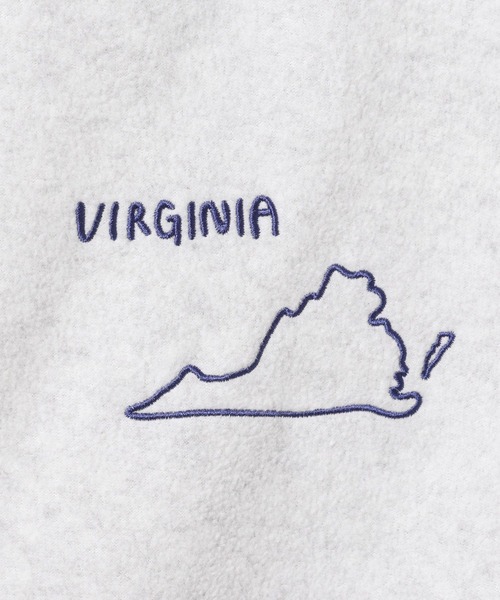 LEPSIM（レプシィム）の「【DISCUS／ディスカス】刺繍ZIPプルオーバー　595483（その他トップス・レディース・ネイビー/ライトグレー/ブラウン・FREE）」の8枚目の写真