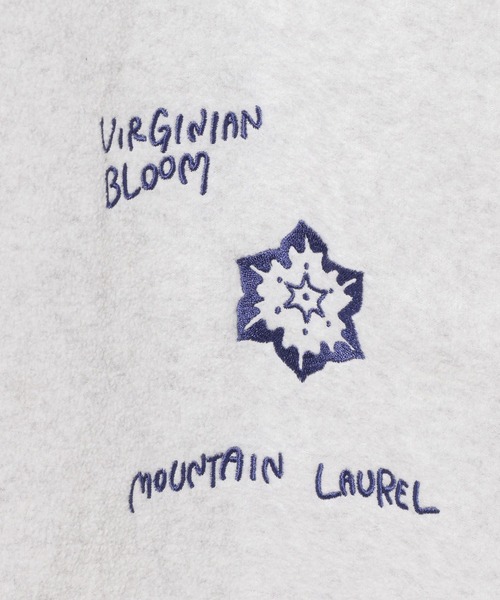 LEPSIM（レプシィム）の「【DISCUS／ディスカス】刺繍ZIPプルオーバー　595483（その他トップス・レディース・ネイビー/ライトグレー/ブラウン・FREE）」の10枚目の写真