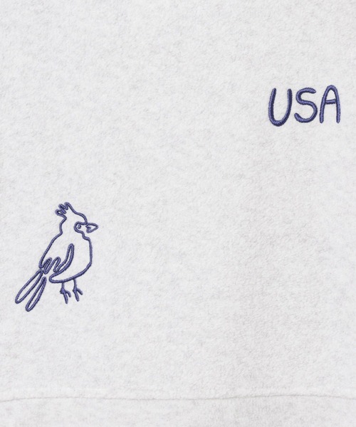 LEPSIM（レプシィム）の「【DISCUS／ディスカス】刺繍ZIPプルオーバー　595483（その他トップス・レディース・ネイビー/ライトグレー/ブラウン・FREE）」の11枚目の写真