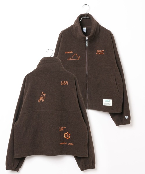 LEPSIM（レプシィム）の「【DISCUS／ディスカス】刺繍ZIPプルオーバー　595483（その他トップス・レディース・ネイビー/ライトグレー/ブラウン・FREE）」の12枚目の写真