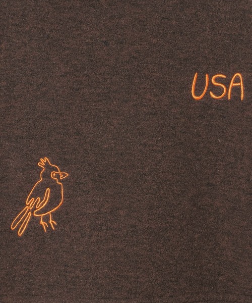 LEPSIM（レプシィム）の「【DISCUS／ディスカス】刺繍ZIPプルオーバー　595483（その他トップス・レディース・ネイビー/ライトグレー/ブラウン・FREE）」の18枚目の写真