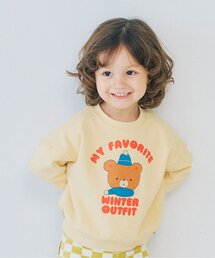 p.premier | 【ジュニア対応】イロチ買いしたいバリエーショングラフィック裏起毛トレーナー(スウェット)