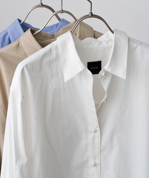 追加》パールボタンシャツ（シャツ/ブラウス）｜Spick & Span