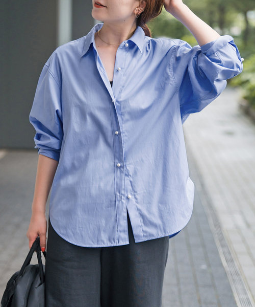 【新品未使用】Spick and Span パールボタンシャツ 現行品 2025 セール】《追加》パールボタンシャツ（シャツ/ブラウス）｜Spick