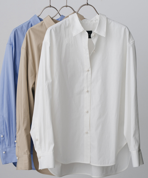 セール】《追加》パールボタンシャツ（シャツ/ブラウス）｜Spick