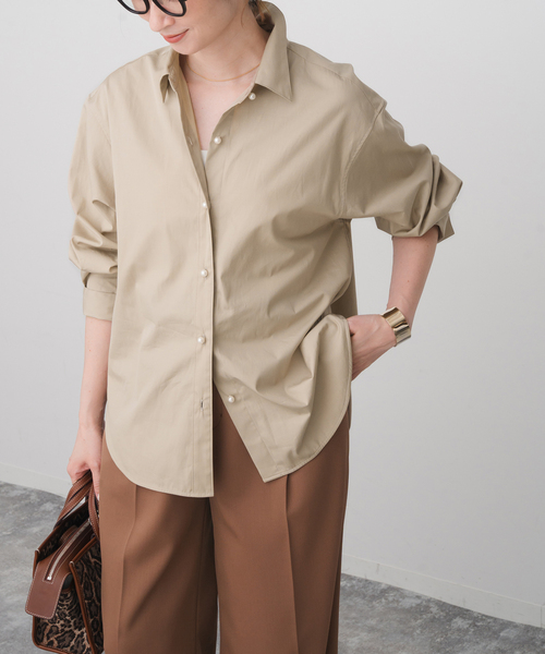 追加》パールボタンシャツ（シャツ/ブラウス）｜Spick & Span