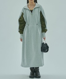 ROSE BUD | FABRIC COMBINATION DRESS(ワンピース)