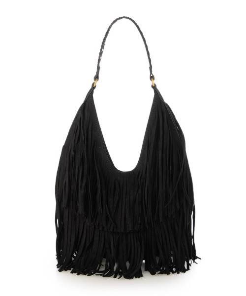 カシュカシュ cachecache / スエードフリンジセミショルダー