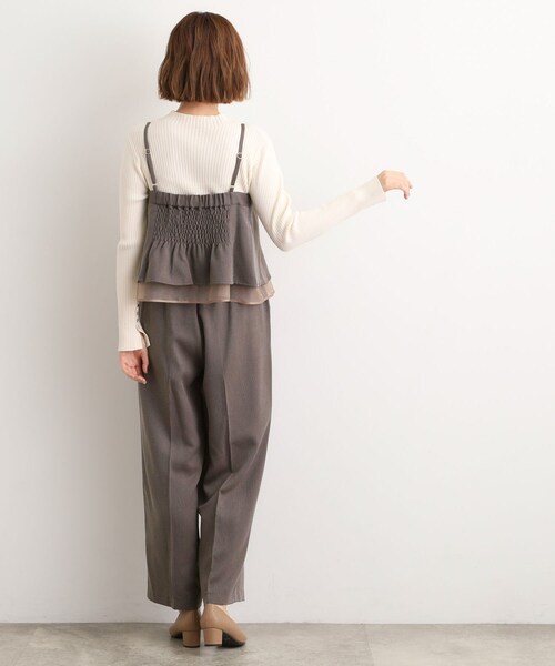 grove(グローブ)の「【2点SET/体型カバー】透け感とレイヤードで大人の遊び心を、ビスチェSET UP(セットアップ・レディース・ブラック/ブラウン系その他2/グレー系その他3・01/02/03/04/05)」の15枚目の写真