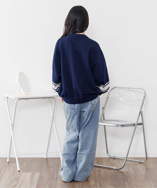 algy（アルジー）の「スムースナンバリングBIGニット（ニット/セーター・キッズ・ブラック/オフホワイト/ネイビー・XX-SMALL/X-SMALL/SMALL/MEDIUM）」の15枚目の写真