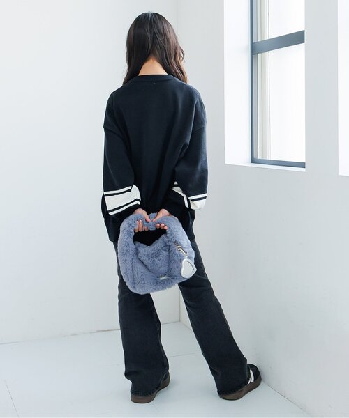 algy（アルジー）の「スムースナンバリングBIGニット（ニット/セーター・キッズ・ブラック/オフホワイト/ネイビー・XX-SMALL/X-SMALL/SMALL/MEDIUM）」の6枚目の写真