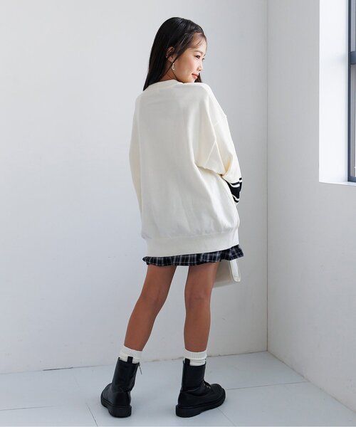 algy（アルジー）の「スムースナンバリングBIGニット（ニット/セーター・キッズ・ブラック/オフホワイト/ネイビー・XX-SMALL/X-SMALL/SMALL/MEDIUM）」の10枚目の写真