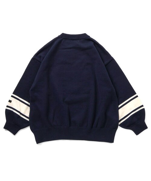 algy（アルジー）の「スムースナンバリングBIGニット（ニット/セーター・キッズ・ブラック/オフホワイト/ネイビー・XX-SMALL/X-SMALL/SMALL/MEDIUM）」の13枚目の写真