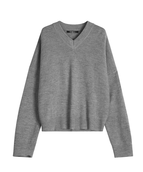AVANDRESS(アバンドレス )の「V-neck Overfit Knit - 6 COL(ニット/セーター・レディース・グリーン・1/2)」の10枚目の写真